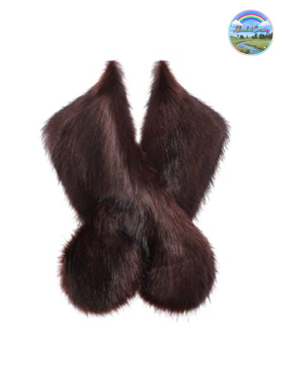 Faux Fur Shawl Wrap Evening Party Cover Up Bridal Stole Formal Accessory